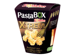 Pasta Box fusillis aux fromages Italiens SODEBO, 400g
