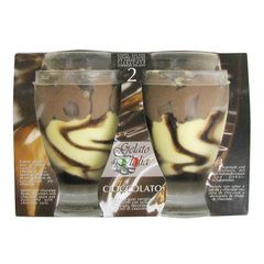 Gelato d'Italia coupes glacees cioccolato 2 X 180ml