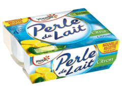 Yoplait yaourt perle de lait parfum citron 4x125g