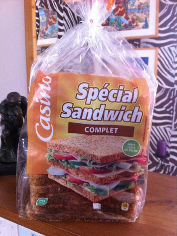 Pain de mie complet special sandwich