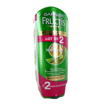 Fructis apres-shampooing nutri repair 2x200ml