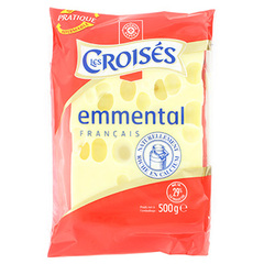 Emmental Les Croises Portion 45%mg 500g