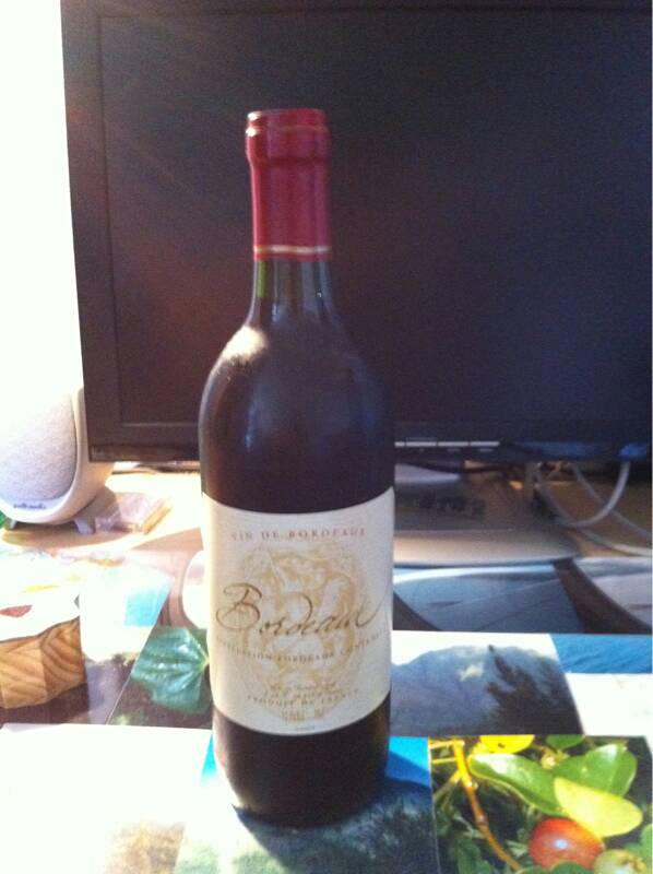Bordeaux, vin rouge AOC 75cl