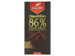 Chocolat brut Cote d'Or 86% cacao tablette 100g