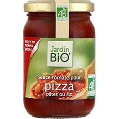 Sauce tomate bio cuisinee aux olives pour pizza pates ou riz