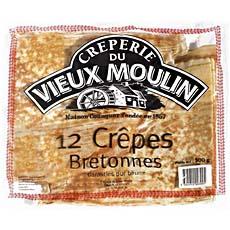 12 Crepes Bretonnes Creperie du Vieux Moulin, 300g