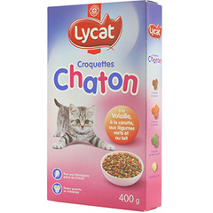 Croquettes chats Lycat Chatons 400g