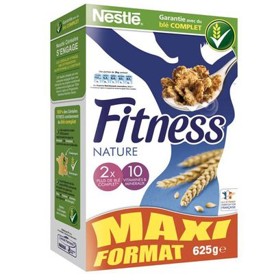 Nestlé, Fitness - Céréales nature, le paquet de 625 g