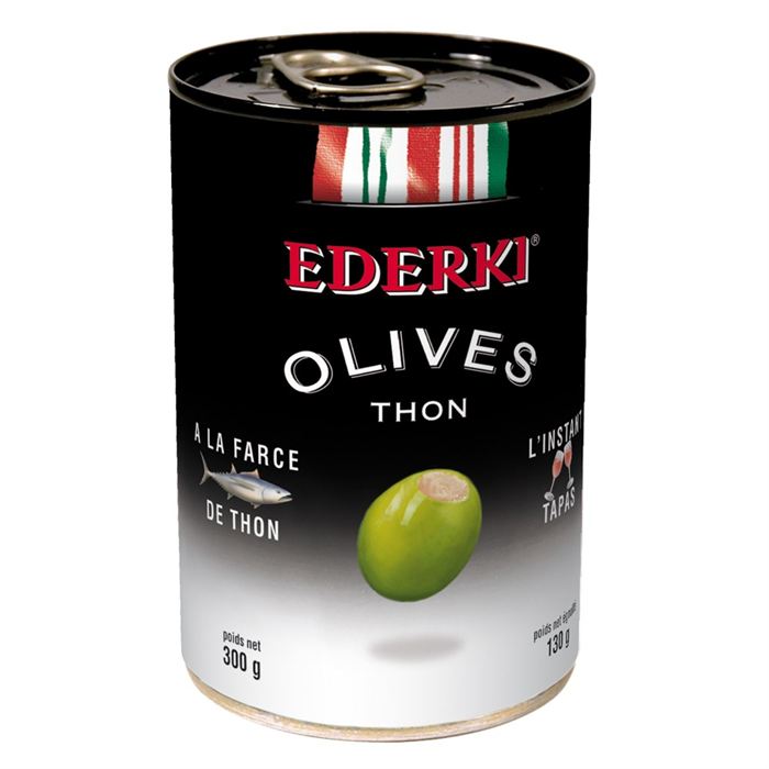 Olives à la farce de Thon Ederki boîte de 1/4, 300g
