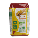 Auchan bio macaroni au blé complet 500g