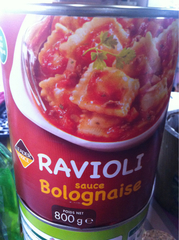 Ravioli sauce bolognaise 800g