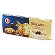 Biscuits sésames tournesols & chocolat U, 140g