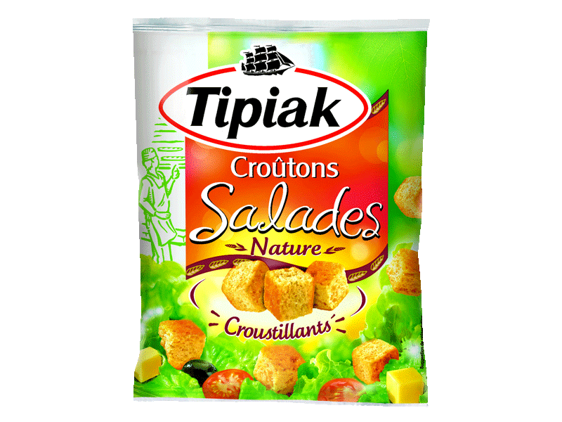 Tipiak croutons pour salade nature 50g
