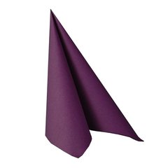 20 Serviettes en papier Royal Collection PAPSTAR, violet