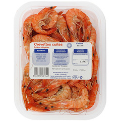 Crevettes cuites 80/100 500g