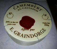 Camembert au calvados, 20%MG, 250g