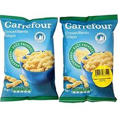 Biscuits apéritif croustillants fromage Carrefour