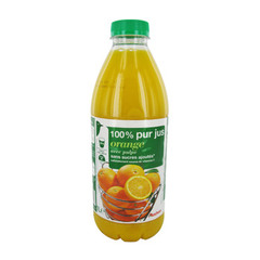 Jus d'orange Avec pulpe - Sans sucres ajoutes et naturellement riche en vitamine C