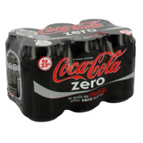 coca cola zero boite 6x33cl