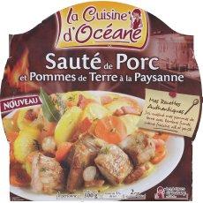 Saute de porc et pommes de terre paysannes LA CUISINE D'OCEANE, 300g