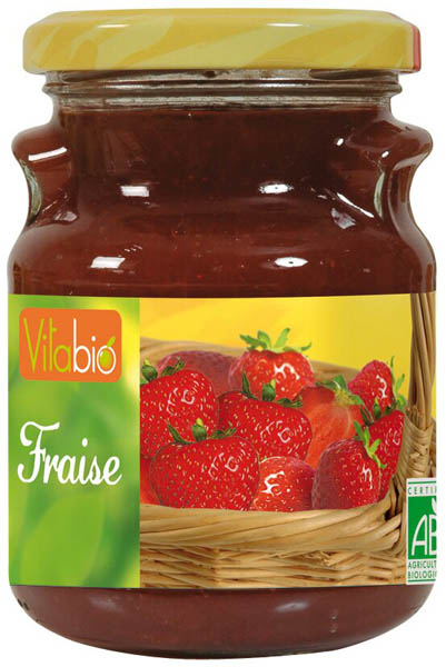 Puree de fraises bio, Delice de fruits bio
