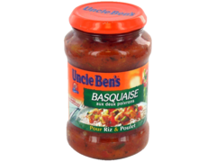 Uncle Ben's mijote sauce plat riz basquaise 400g