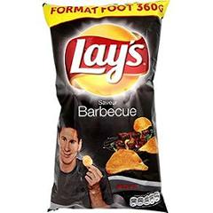 Chips saveur barbecue Format Foot 360g