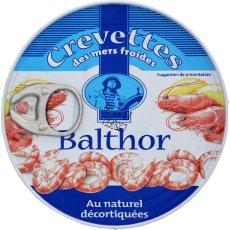 Crevettes au naturel BALTHOR, 100g