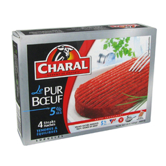 Charal le pur boeuf 5% mg 4x100g