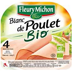 Fleury Michon jambon de poulet 4 tranches 120g