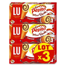 LU Pépito - Mini Roulés chocolat les 3 paquets de 150 g