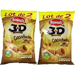3D's cacahuetes 2x85g