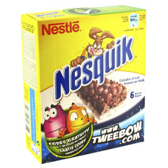 Barres cereales Nesquik Nestle 6x25g