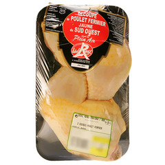 Cuisses poulet jaune Sud Ouest Fermier x2 480 g