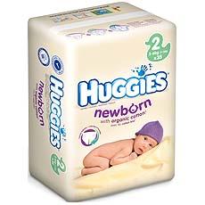 Newborn 2, couches bebes 3-6kg, plus moelleuses et toutes douces, le paquet de 35