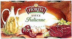 Sauce italienne aux 2 viandes, les 2 boites de 190g