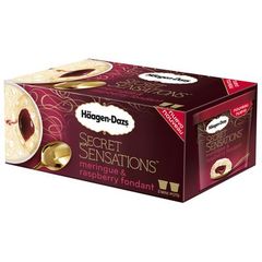 Secret Sensations - Creme glacee - 2 mini pots Vanille meringue framboise