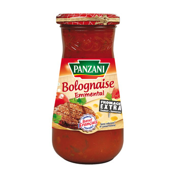 Sauce bolognaise emmental Panzani 400g