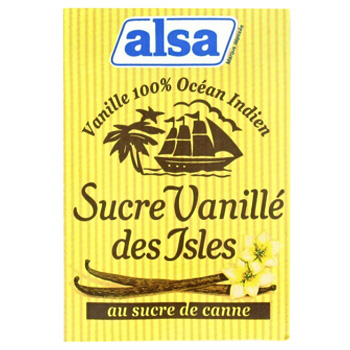 Sucre vanille des isles Alsa Sachets 7x7,5g