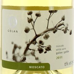 Vin blanc moelleux Moscato 6%vol