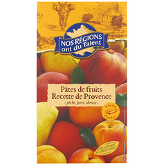Pates de fruits jaunes Provence Nos Regions ont du Talent 180g