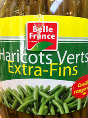 Belle France Haricots Verts Extra Fins Bocal 660 g -...