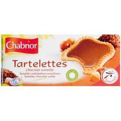 Tartelettes chocolat noisette, la boite de 8 - 127g