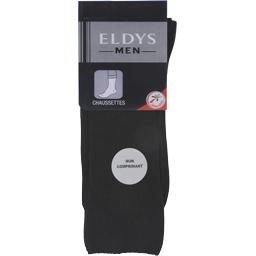 Eldys Mi-chaussettes non comprimant noir homme t43/46 la paire