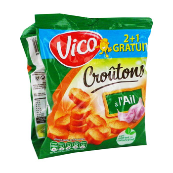 Vico croutons ail 2x90g
