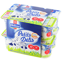 Fromage frais Delisse 10%mg 12x60g