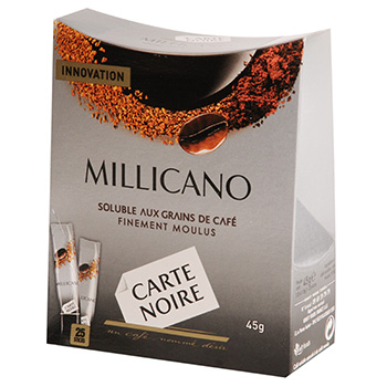 Carte Noire cafe soluble millicano sticks 45g
