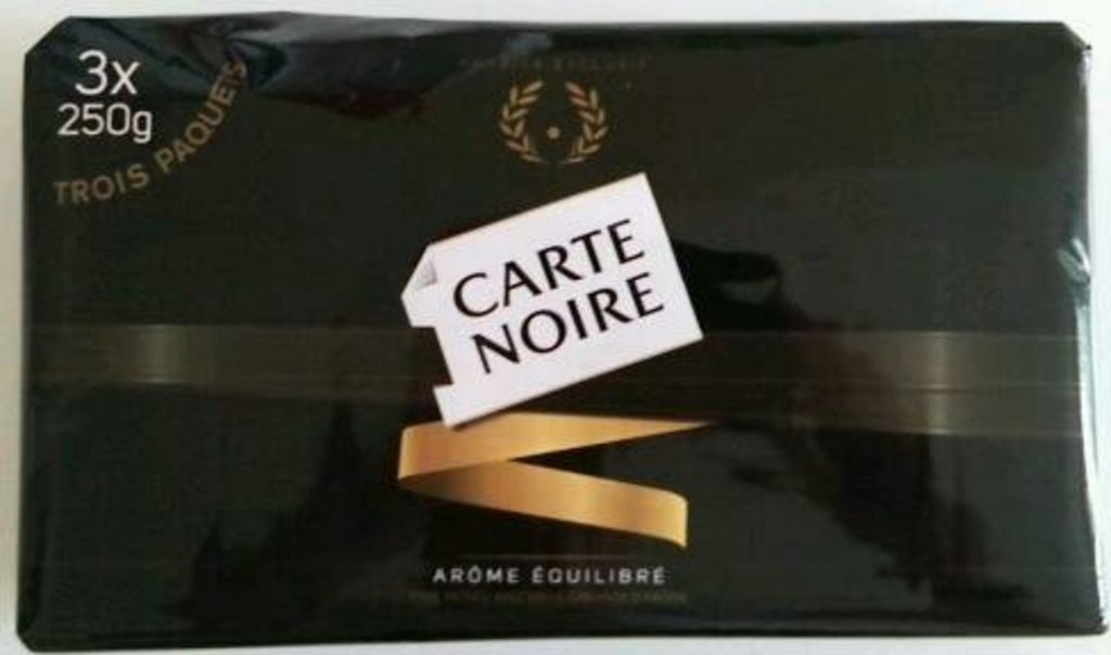 Café moulu classsique Carte Noire x3 - 250g