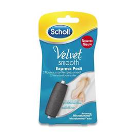 Scholl recharge râpe électrique velvet smooth x2