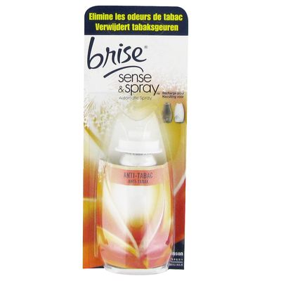 Recharge pour diffuseur Sense & Spray parfum anti tabac BRISE, 18ml